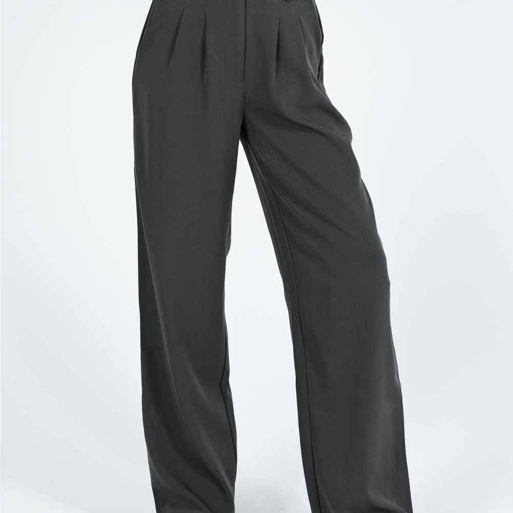 Princess Polly Grey Archer Trousers